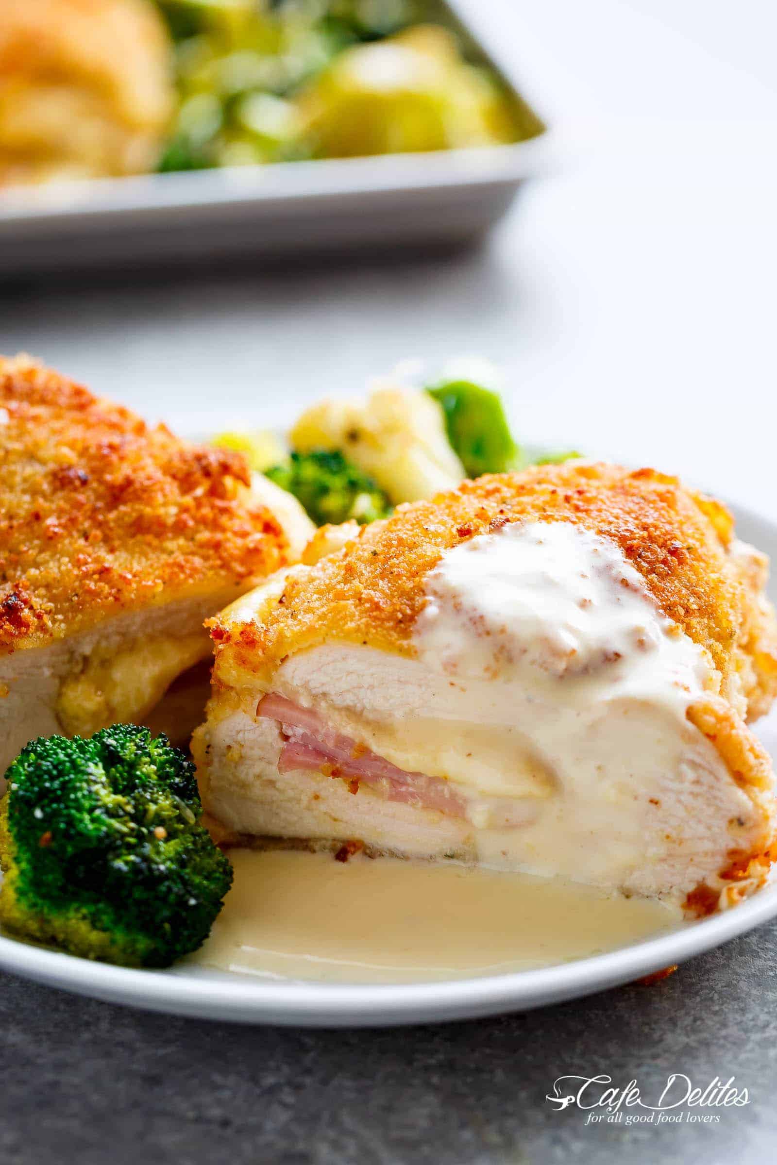 Easy Sheet Pan Chicken Cordon Bleu: A Fuss-Free Family Dinner